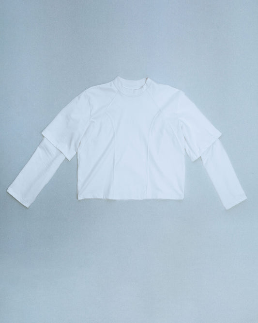 Seamline Double Sleeve Tee