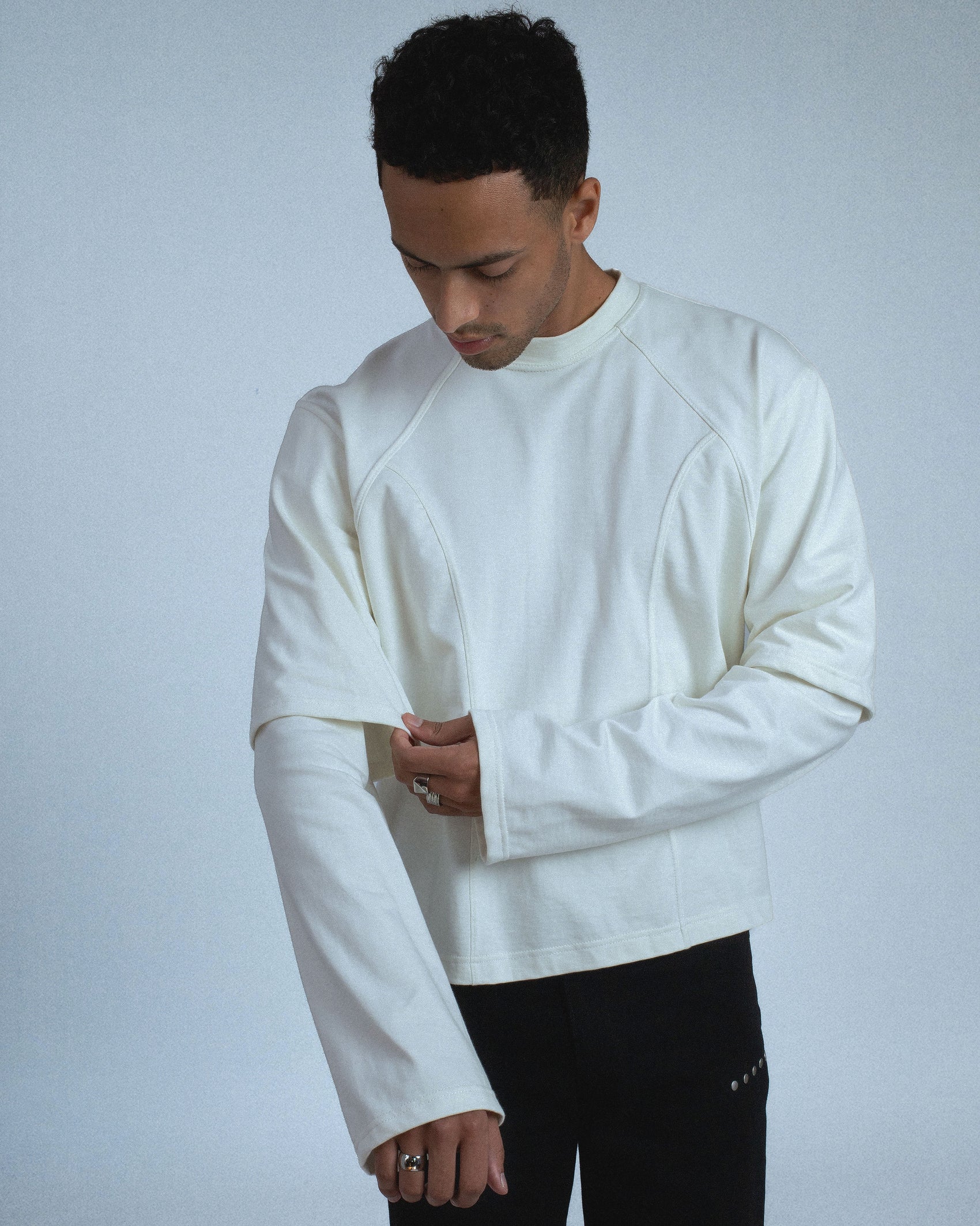 Seamline Double Sleeve Tee